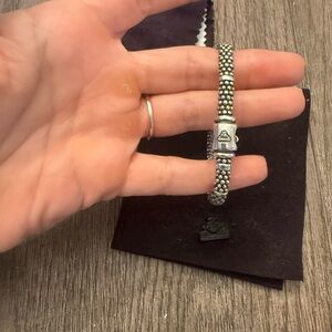 Lagos Sterling Silver Caviar Bracelet